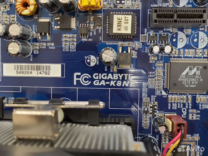 Материнская плата socket 754