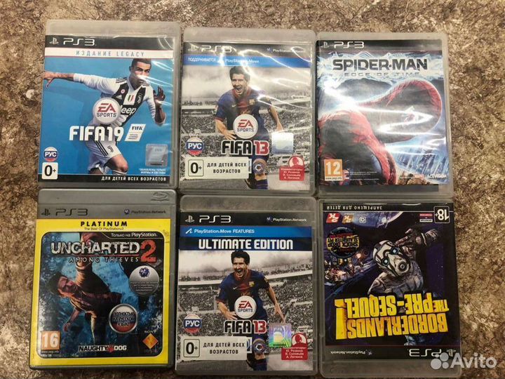 Диски для Sony PS3\обмен