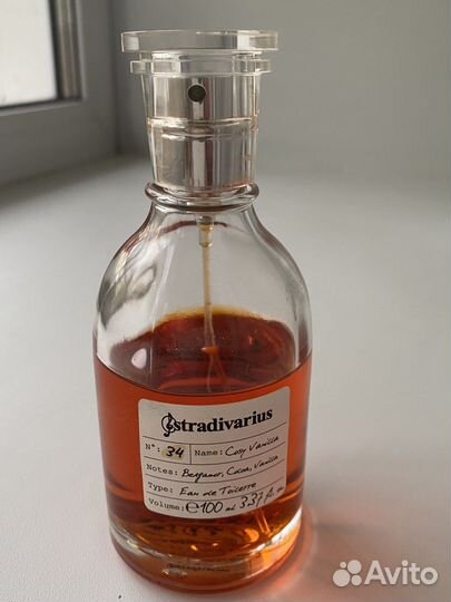 Туалетная вода Stradivarius 34 Cosy Vanilla