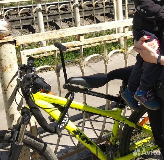 Переднее велокресло Маруся +