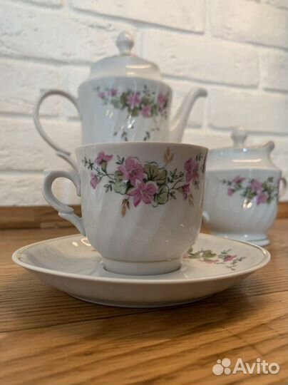 Сервиз чайный Рижский форфоровый завод RPR