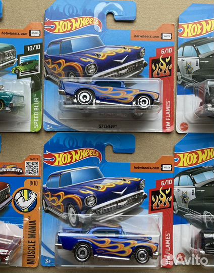 Hot Wheels Chevy 47,57,63,64