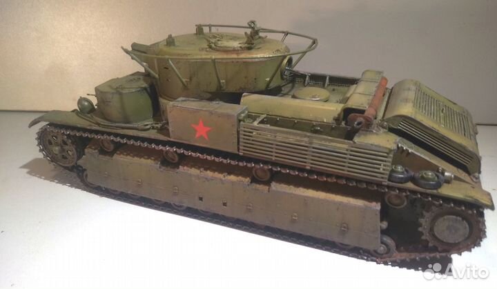 Модель танка т-28