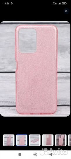 Чехол на xiaomi redmi note 12 + наушники в подарок