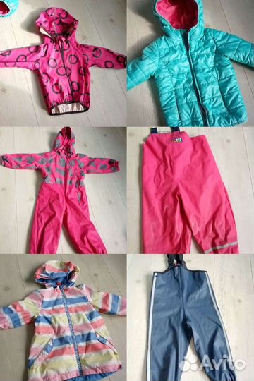 Одежда пакетом на девочку от года