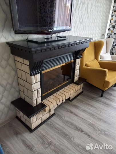 Камин электрический с порталом бу