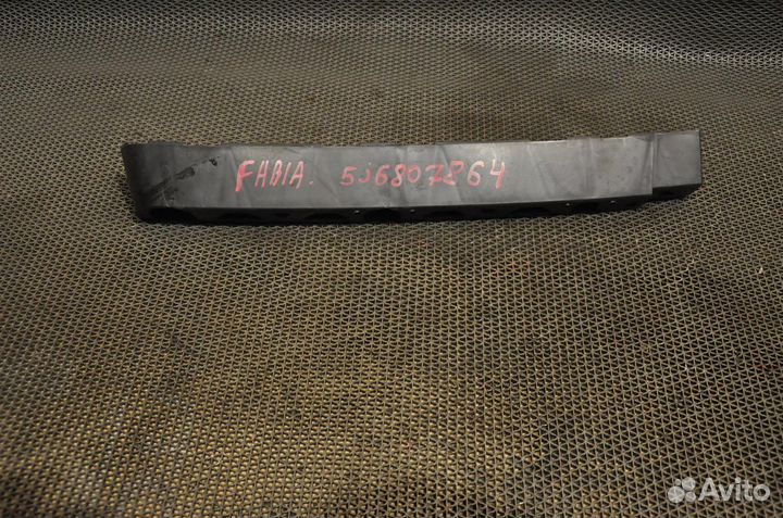 Крепление бампера заднее правое skoda fabia 5J2