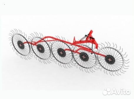 Грабли, ворошилки, валкователи КалинаАгро ГВК - 5, 2024