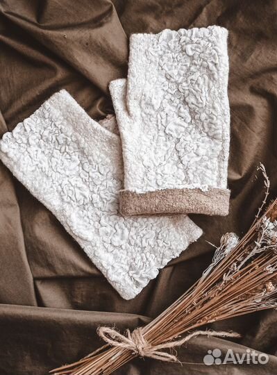 Перчатки митенки