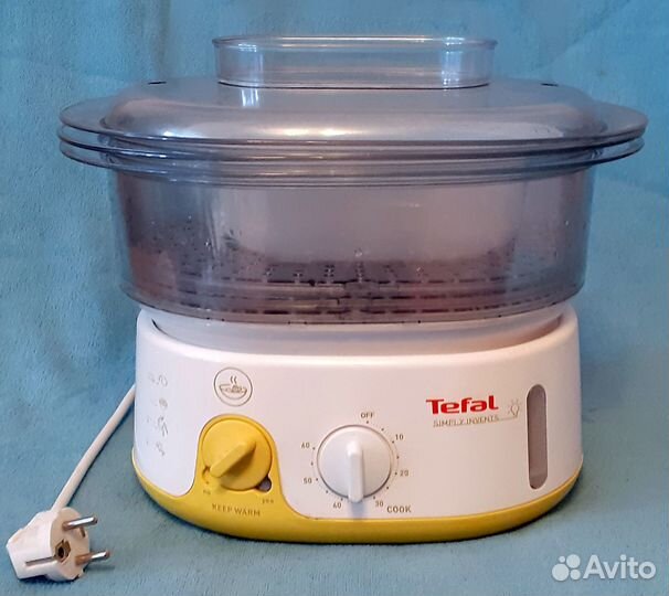 Пароварка Tefal трёх-ярусная,отл. состояние