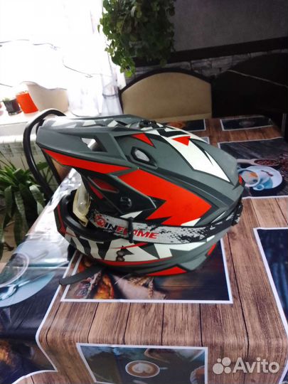 Шлем для питбайка