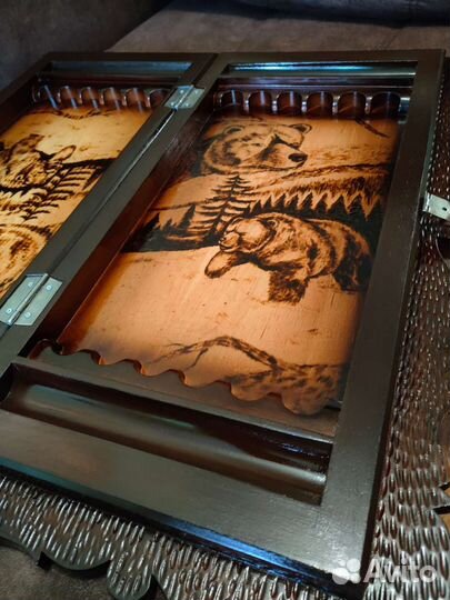 Нарды ручной работы