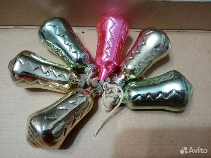 Ёлочные игрушки СССР
