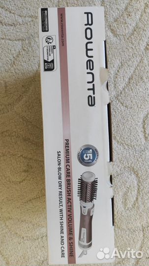 Фен щетка rowenta