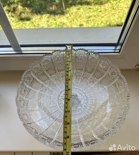 Ваза хрустальная Bohemia