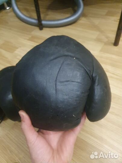 Боксерские перчатки СССР кожаные