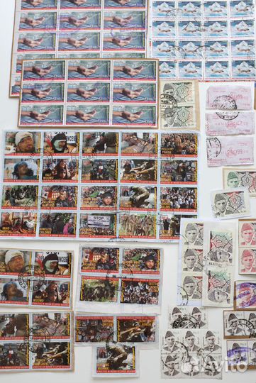 Почтовые марки Пакистан оптовый лот гашение