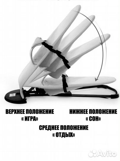 Шезлонг для новорожденных