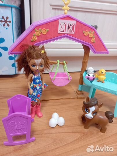 Энчантималс ферма с лошадкой