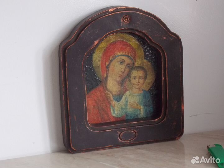 Иконы ручной работы в керамическом окладе