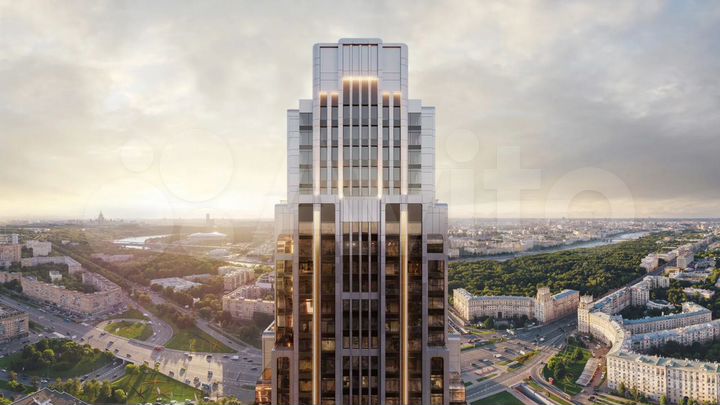 2-к. квартира, 72,5 м², 29/75 эт.