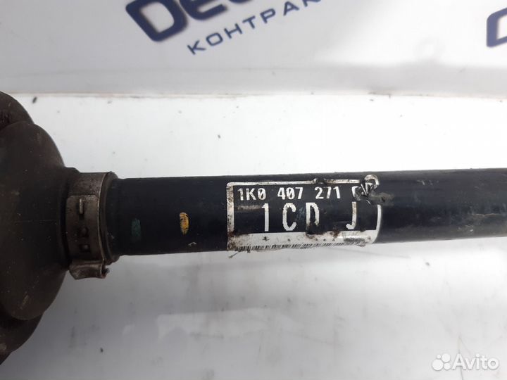 Привод (полуось) передний левый Volkswagen Golf 5