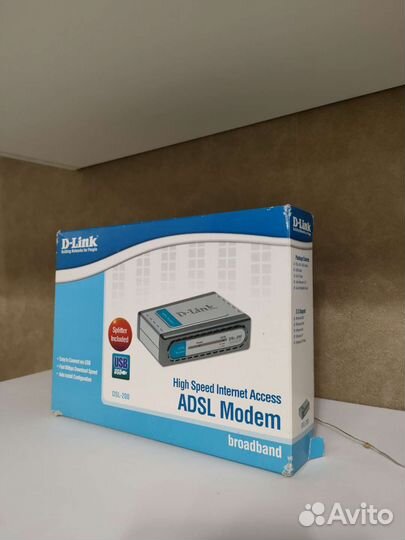 Adsl модем D-Link DSL-200