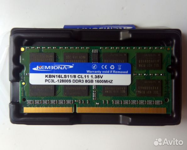 Оперативная память для ноутбука ddr3 8 гб