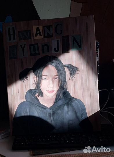 Портрет Хван Хёнджина (Stray kids)