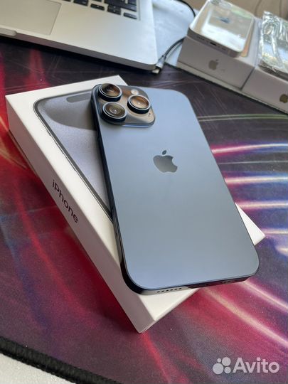 iPhone Xr в корпусе 15 pro 128gb 2sim синий титан