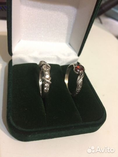 Кольца серебро