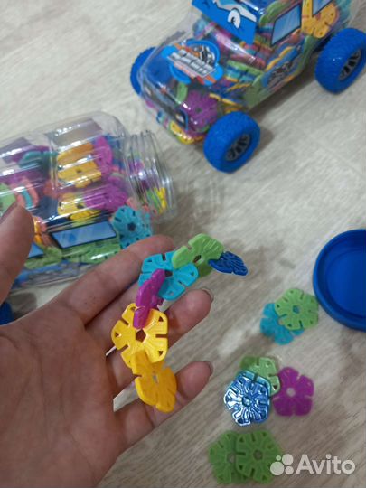 Конструктор в машинках пакет игрушек