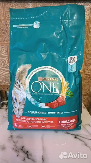 Сухой корм для стерилизованных кошек 3кг