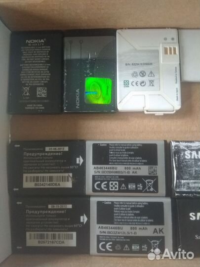 Аккумуляторы на телефон