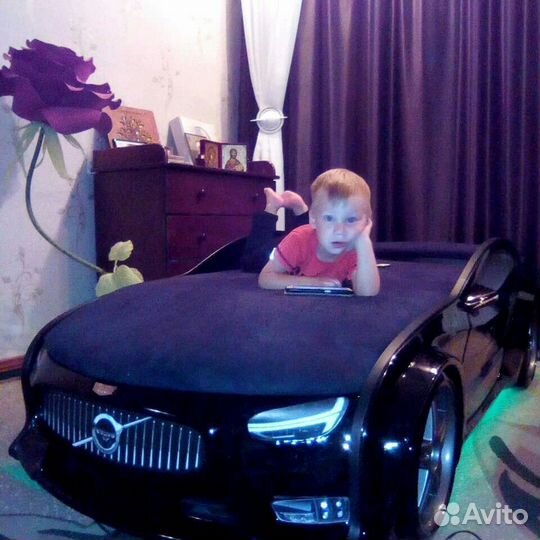 Детская кровать машина в наличии в Перми арт 22