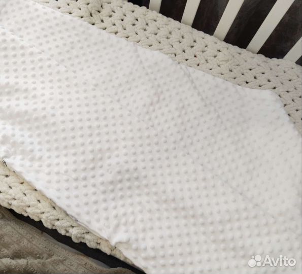 Плед детский плюшевый