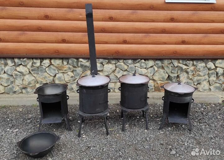 Казан+печь