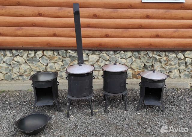 Казан+печь
