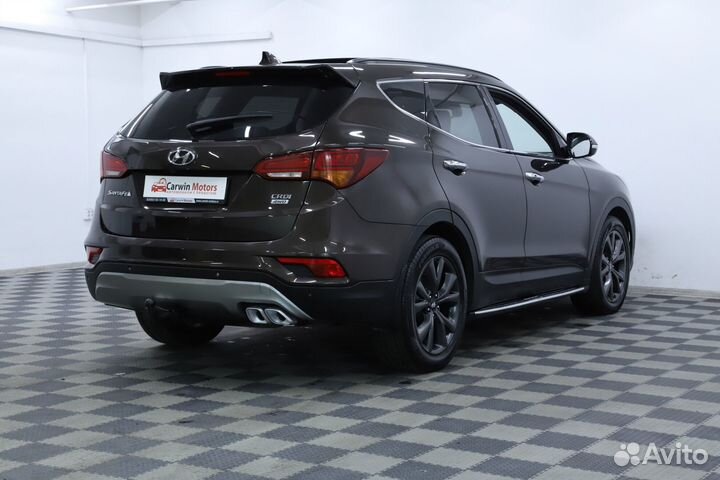 Hyundai Santa Fe 2.2 AT, 2017, 152 500 км