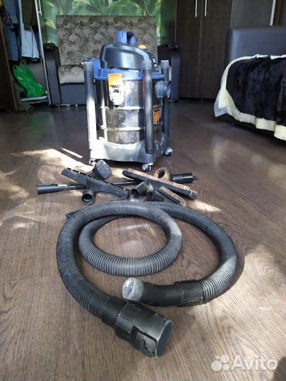 Аренда строительного пылесоса с многоразовым мешко