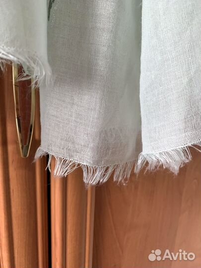 Палантин с бусинами