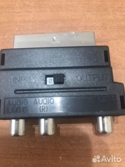 Переходник scart - S-Video/3xRCA