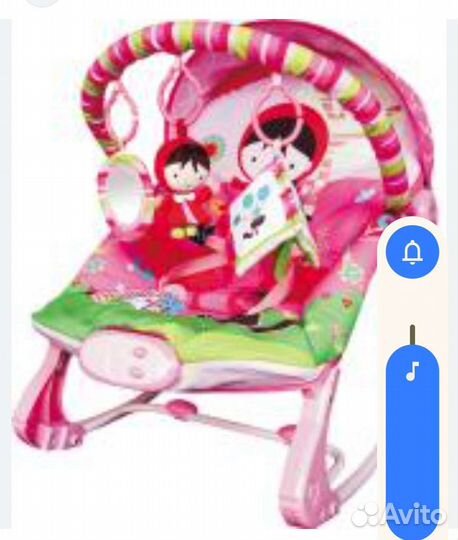 Шезлонг sanbaby красная шапочка