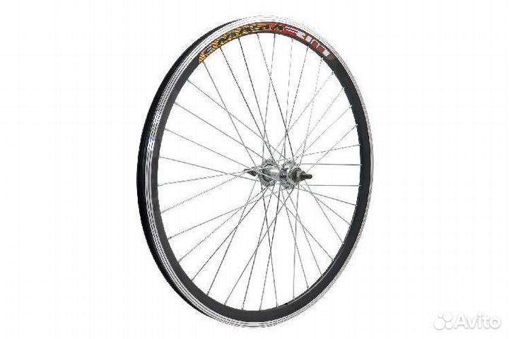 Обод 26 2-х слойный (алюм.) задний в сборе с втулк