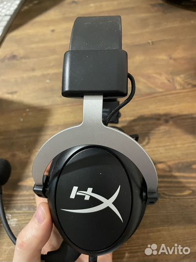 Игровые наушники hyperx cloudx