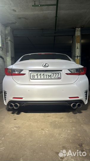 Спойлер Aimgain на Lexus RC