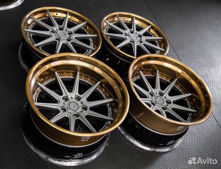 Кованные диски GT Performance R21 на AMG GT4