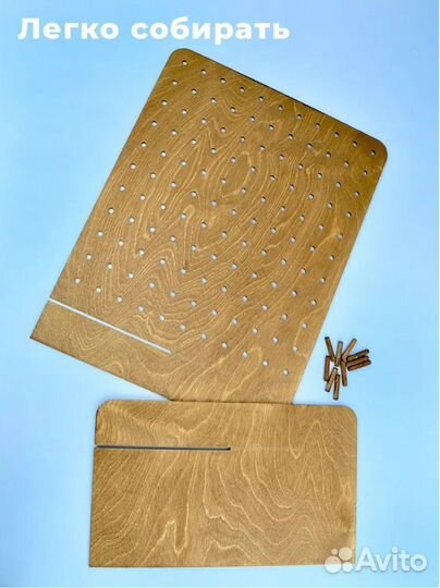 Витрина подставка для украшений и бижутерии темная