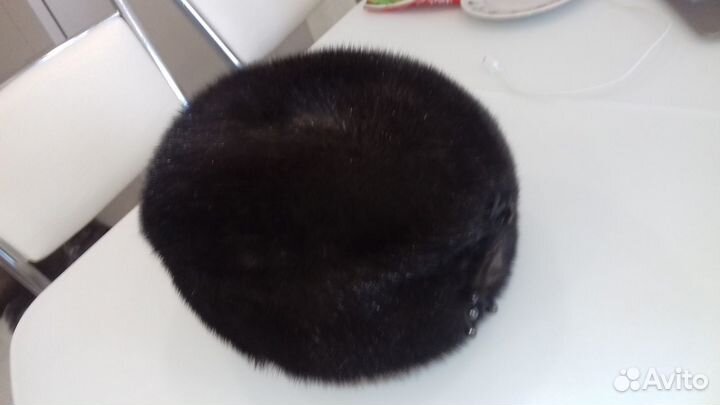 Шикарная шапка норковая женская
