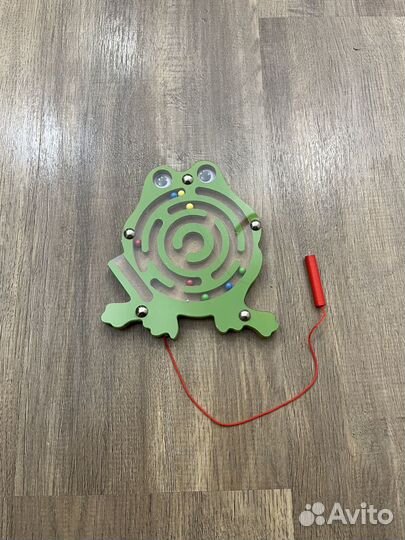 Магнитный лабиринт лягушка